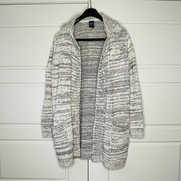 GAP Open-Front Marled Knit Cardigan (Women’s) - Picture 2 of 7